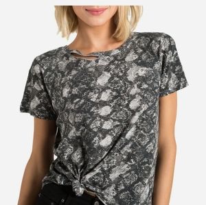 NWT n:Philanthropy Size XS Snake Print Crewneck Tee